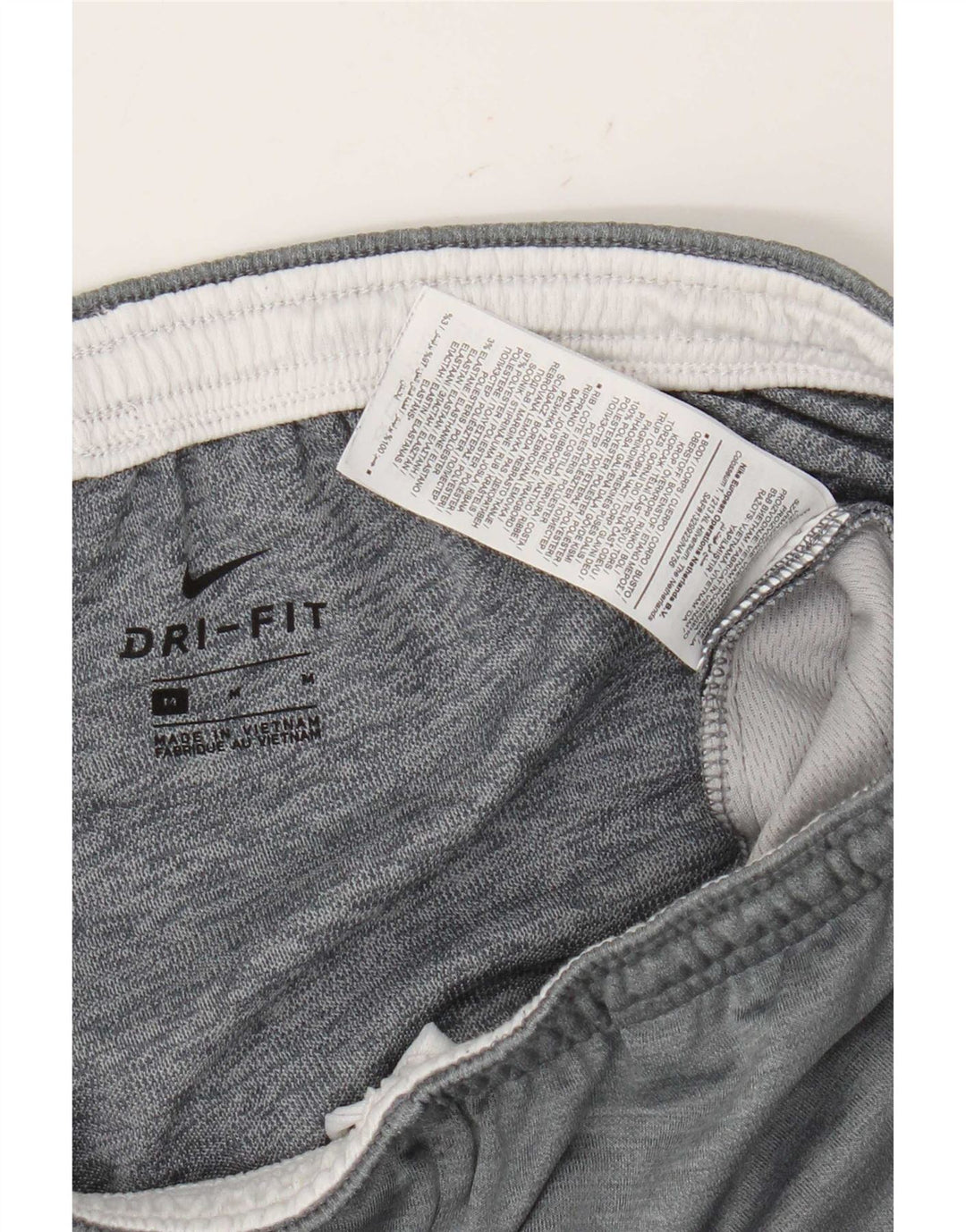 Nike Pantalon de Survêtement Dri Fit Homme Gris Moyen Colorblock