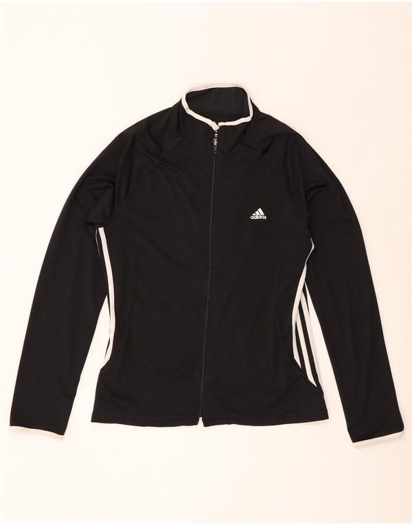 Adidas Veste de survêtement pour femme UK 18 XL Noir Colourblock