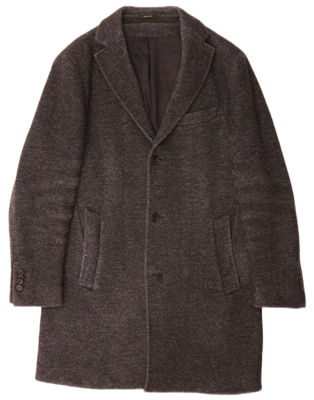 Massimo Dutti Manteau Homme EU 48 Gris Moyen