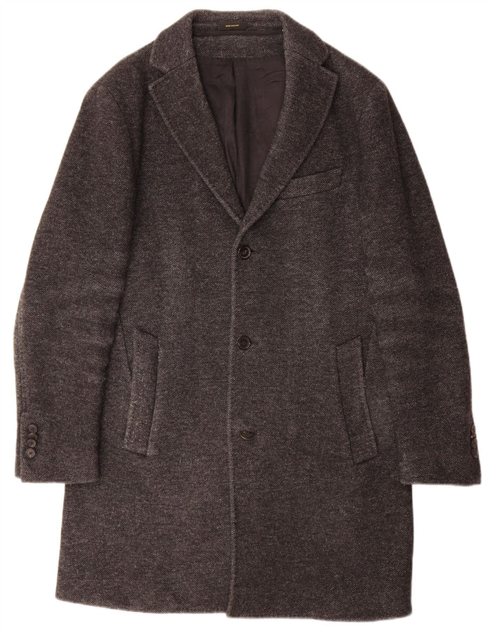 Massimo Dutti Manteau Homme EU 48 Gris Moyen