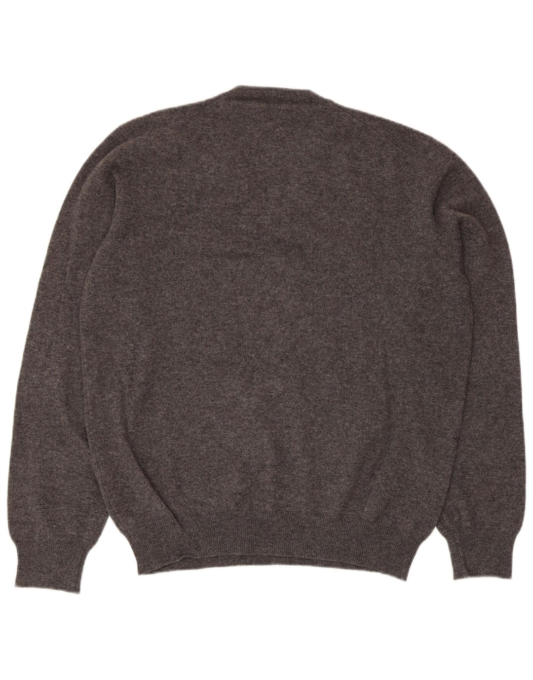 CONRAD HASSELBACH SHOES&GARMENT Pull col V pour homme Gris moyen