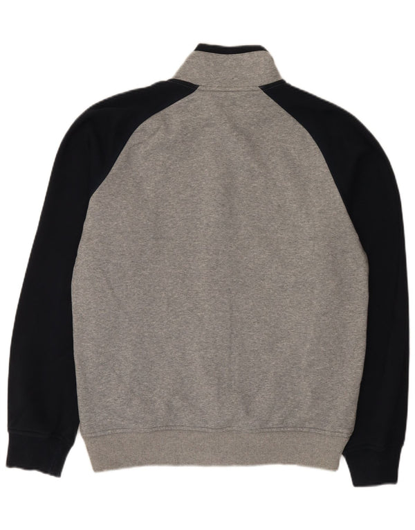 Nike Veste de survêtement pour homme UK 38/40 Gris moyen Colourblock Coton