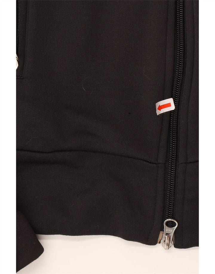 ADIDAS Veste de survêtement pour femme UK 12 Medium Noir Colourblock