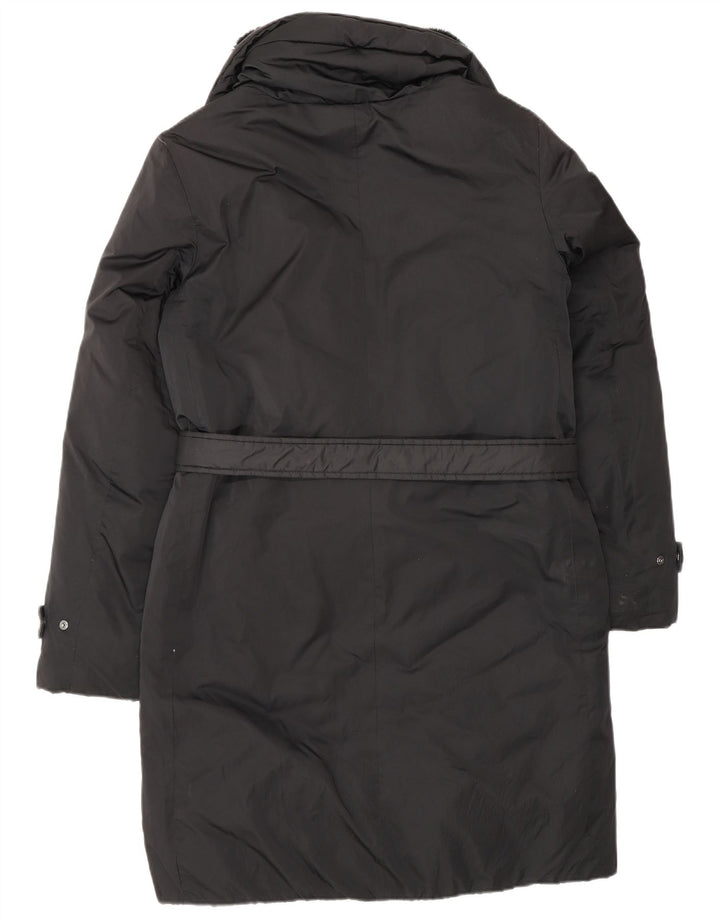 Zara Manteau rembourré pour femme UK 44 Polyester color block noir moyen