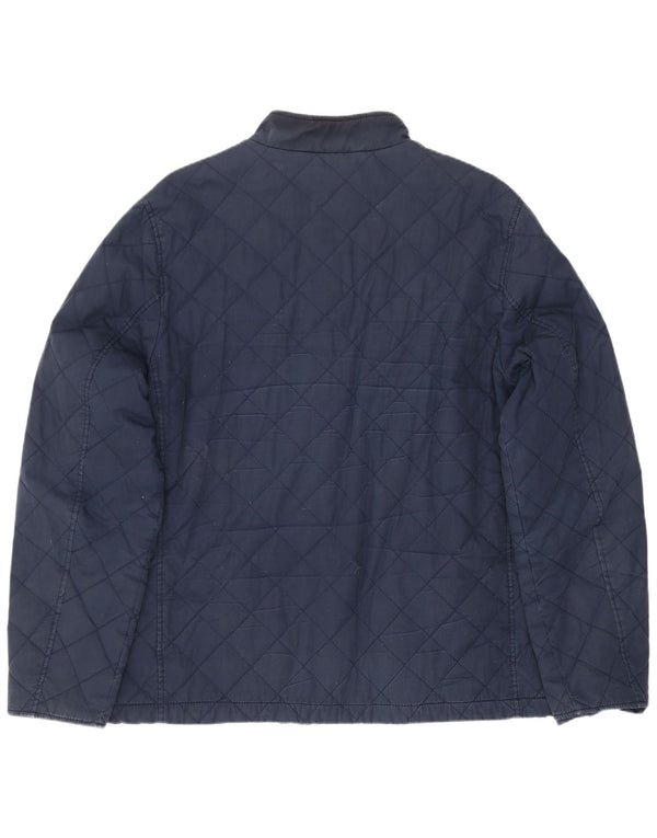 Jack Wills Veste matelassée pour homme UK 42 XL Bleu marine Coton