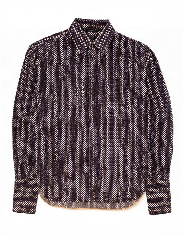 Paul Smith Chemise Homme Bleu Marine Moyen Spotted Cotton