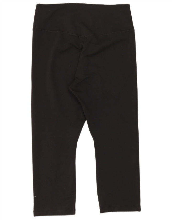 Nike Legging Capri Femme Noir Moyen