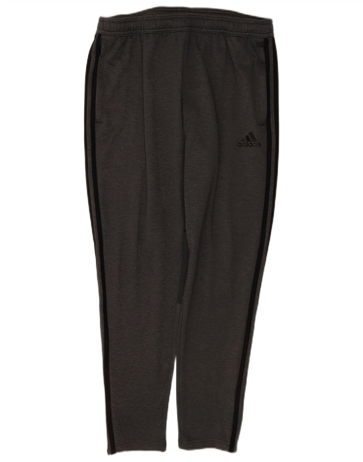 Adidas Pantalon de survêtement pour homme Large Gris Polyester