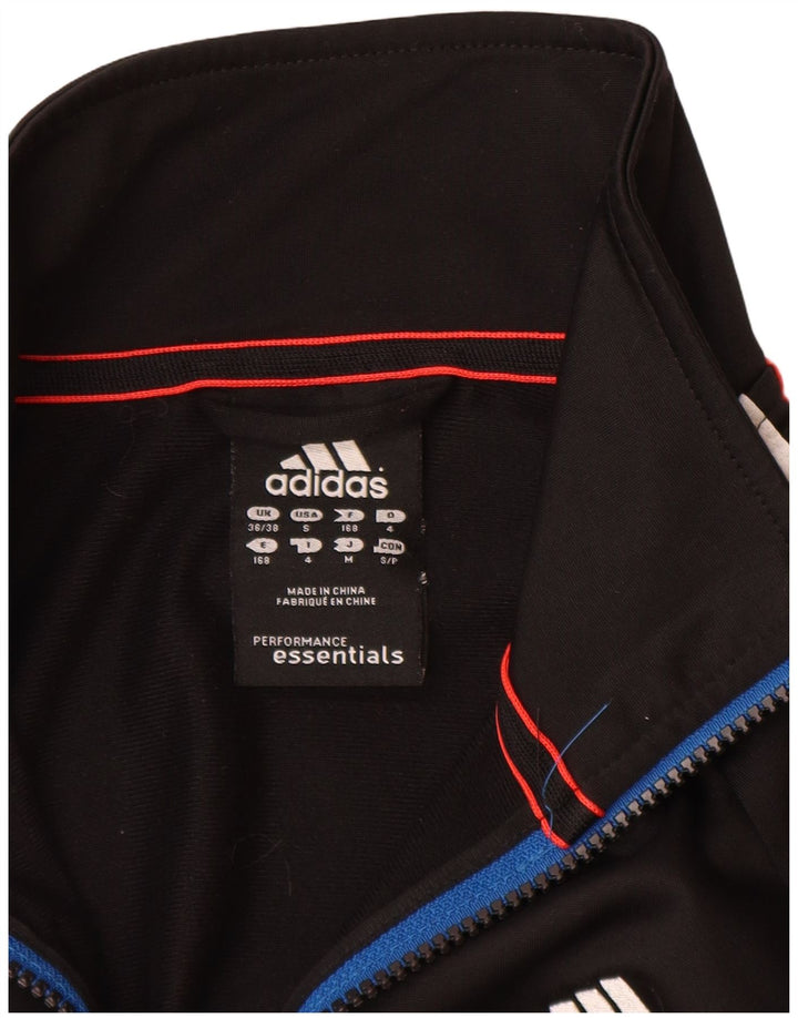 Adidas Veste de survêtement pour homme UK 36/38 Petit Noir Polyester