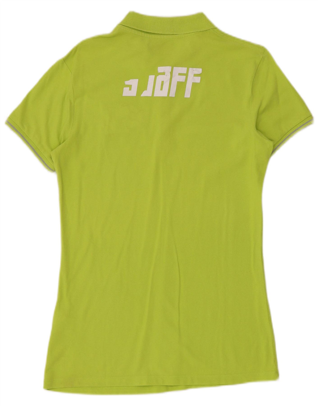 KAPPA Polo Graphique Femme UK 20 2XL Vert Coton