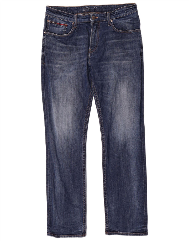 Tommy Hilfiger Jean Droit Ryan Homme W36 L32 Bleu