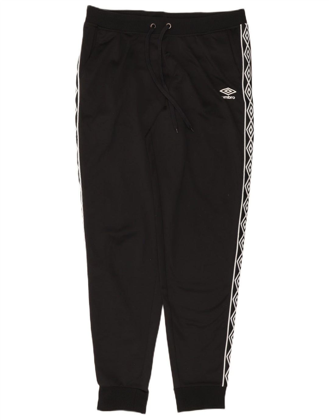 UMBRO Pantalon de Survêtement Graphique Homme Joggers Large Noir Polyester