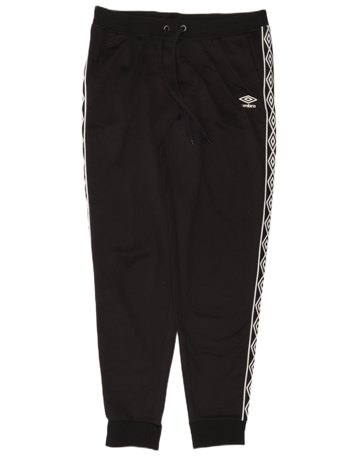 UMBRO Pantalon de Survêtement Graphique Homme Joggers Large Noir Polyester