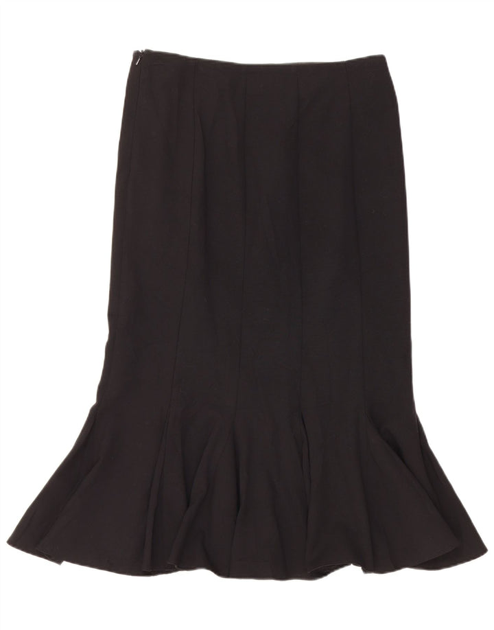 Marks & Spencer Jupe sirène pour femme UK 10 Small W30 Noir Polyester