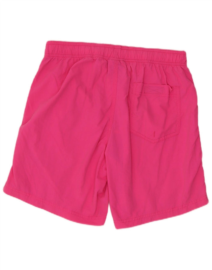 Champion Short de Sport Graphique Homme Petit Nylon Rose