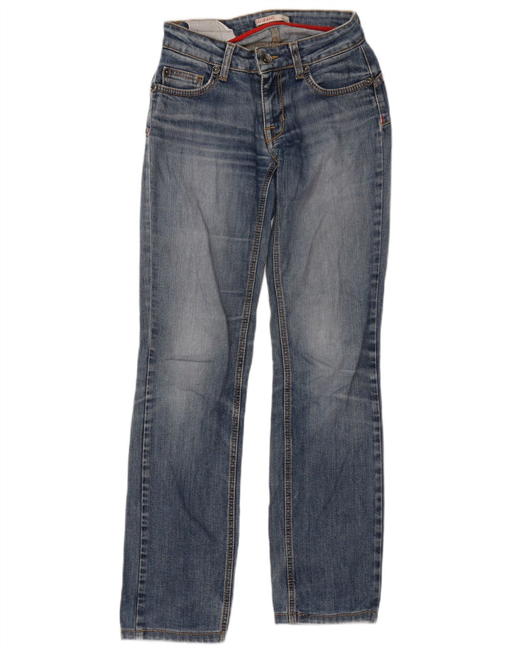 Liu Jo Femme Jean Droit W26 L30 Bleu Coton