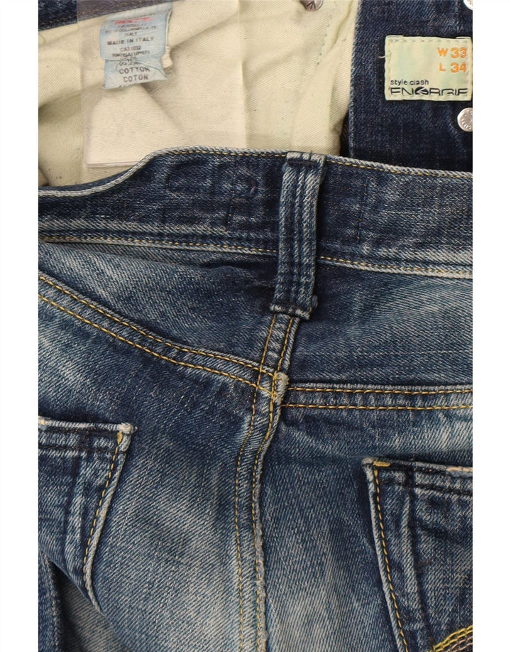 Energe Jean droit homme W33 L34 bleu coton