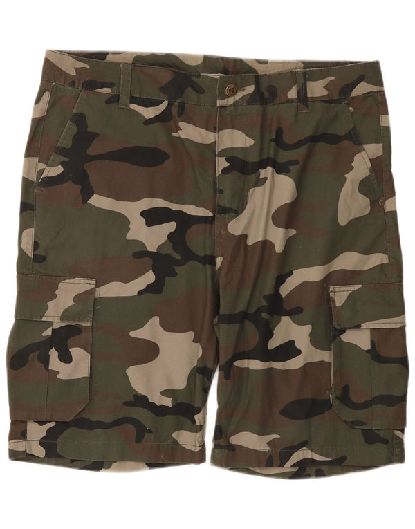 Sneaker Freak Short cargo pour homme 2XL W42 Kaki Camouflage Coton
