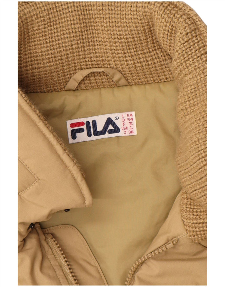 Fila Veste coupe-vent homme IT 54 2XL Beige Polyester