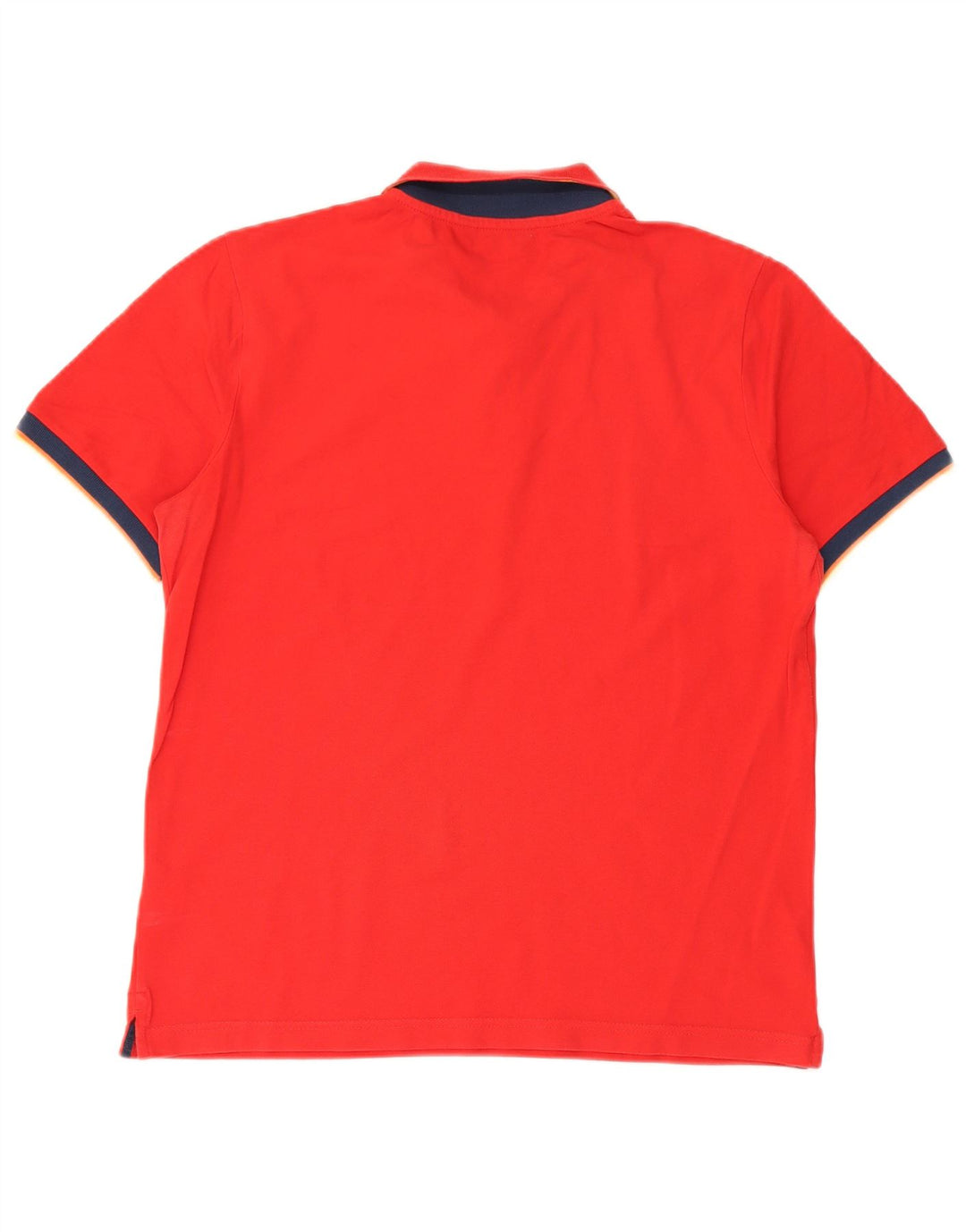 K-Way Polo Homme Grand Rouge Colorblock Coton