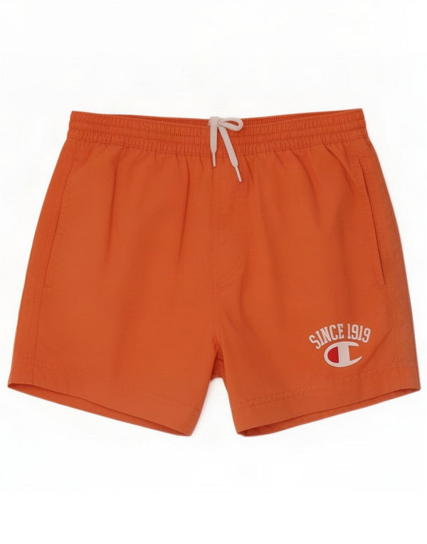 Short de bain graphique Champion Boys 11-12 ans Grand Orange