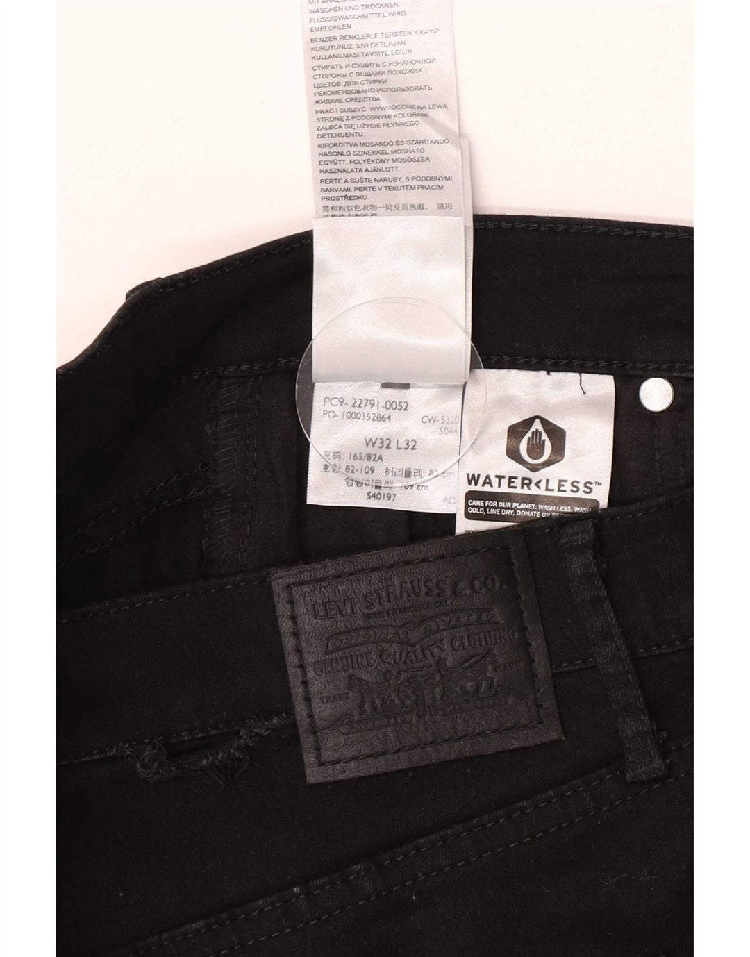 Levi's Jean Jegging Femme W32 L32 Noir Coton