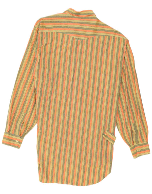 Vintage Womens Oversized Shirt Dress UK 10 Small Multicoloured Striped