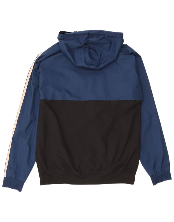 Adidas Veste de survêtement à capuche pour homme Bleu moyen Polyester colour block