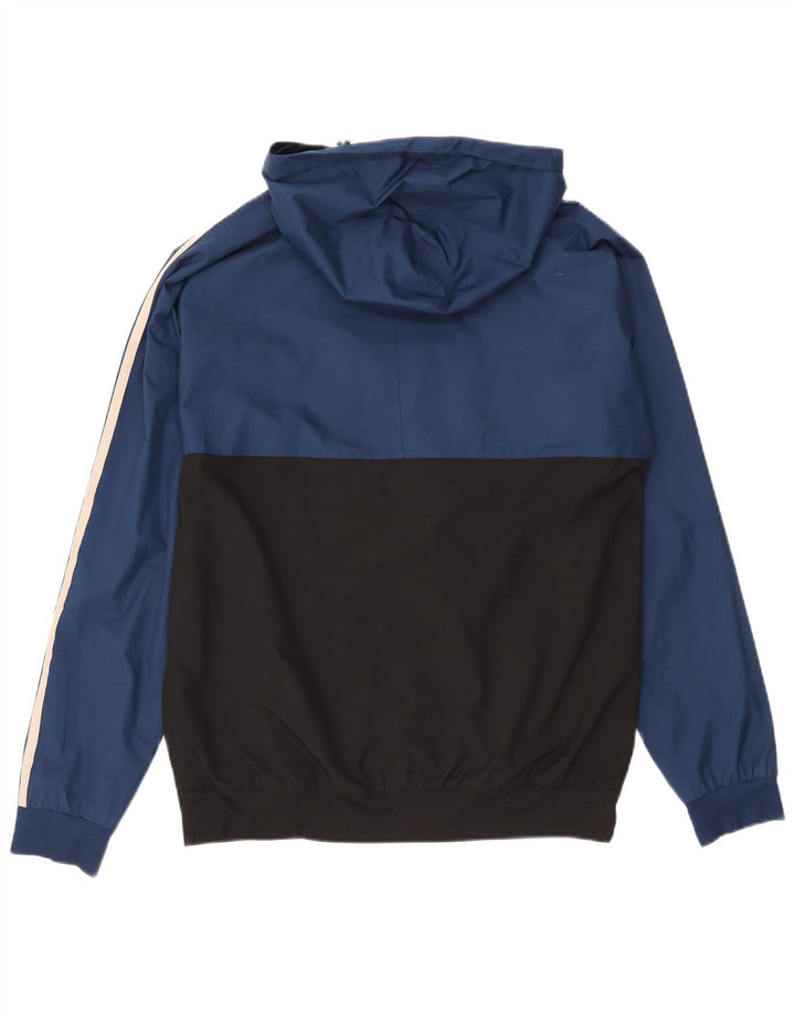 Adidas Veste de survêtement à capuche pour homme Bleu moyen Polyester colour block