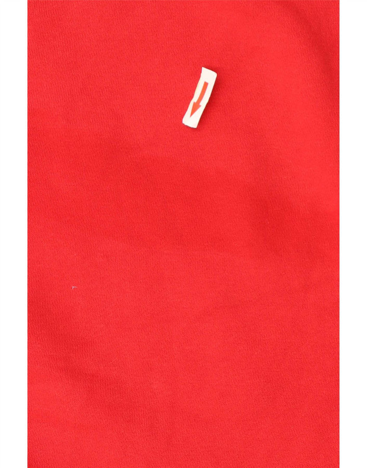 Nike Sweat-shirt en coton rouge moyen pour homme