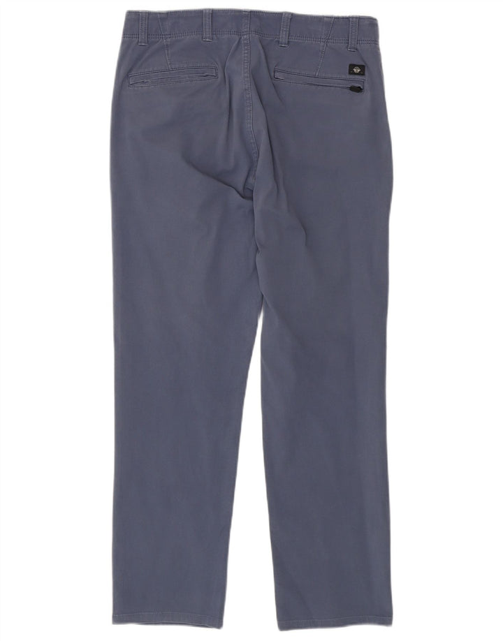 DOCKERS Pantalon Chino Droit Homme W31 L28 Bleu Coton