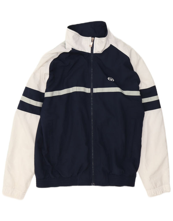 Sergio Tacchini Veste De Survêtement Homme Bleu Marine Moyen Colourblock
