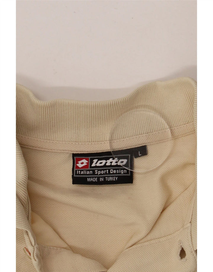 LOTTO Polo Homme Grand Beige