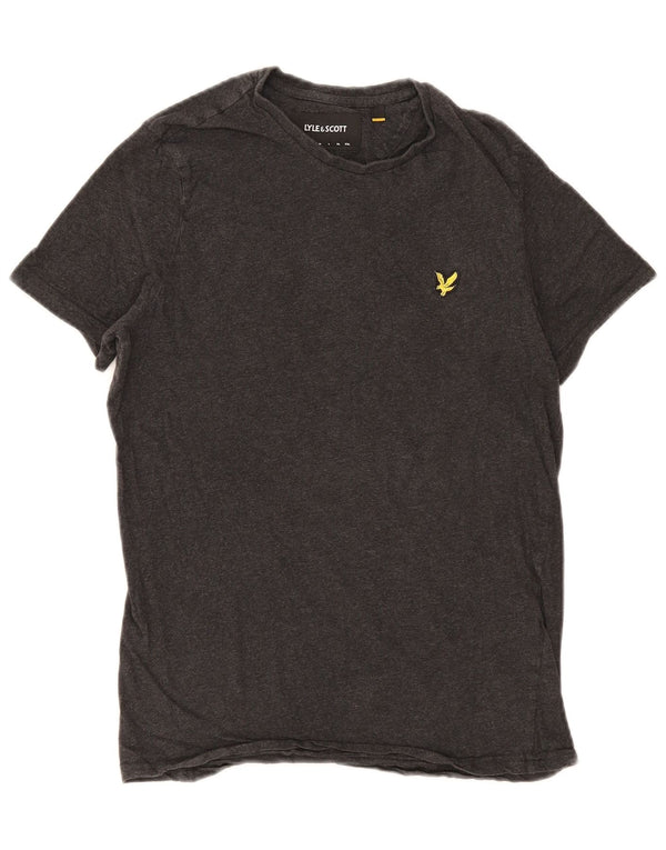 Lyle & Scott T-Shirt Homme Petit Gris Coton