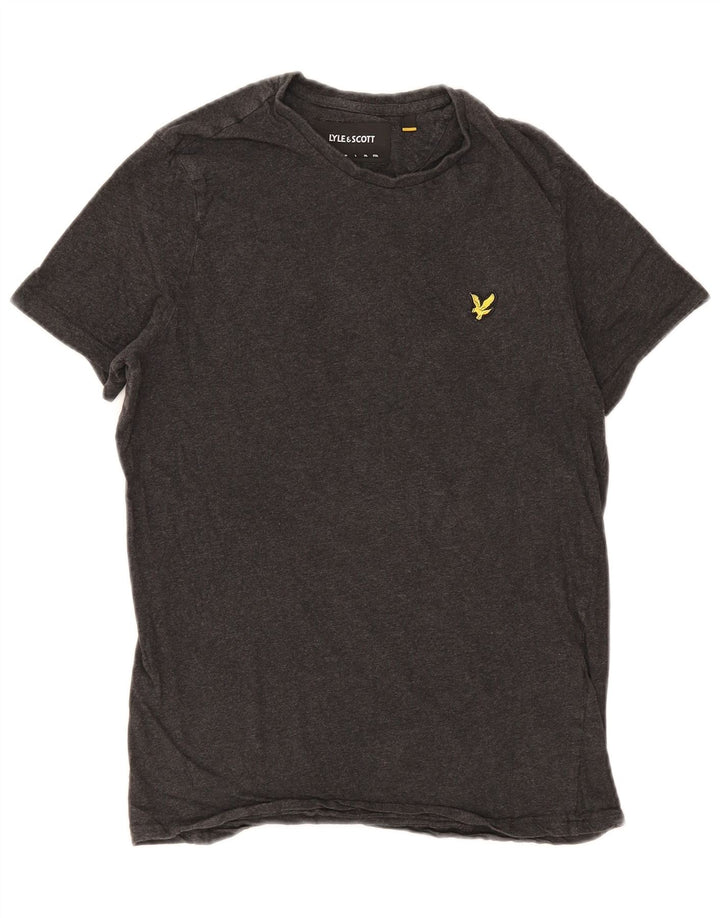 Lyle & Scott T-Shirt Homme Petit Gris Coton