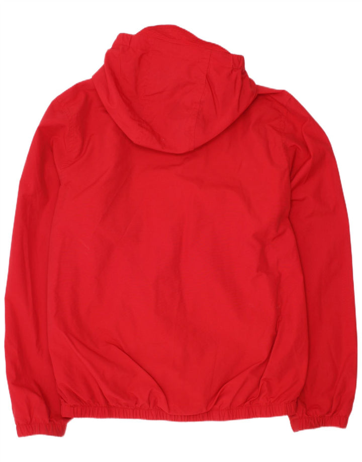 Lyle & Scott Veste de pluie à capuche garçon 10-11 ans Rouge Polyester