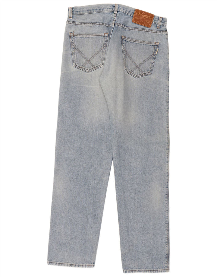 Roy Rogers Jean droit vieilli pour homme W34 L33 Bleu