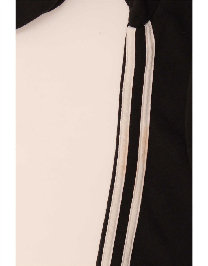 Adidas Sweat-shirt surdimensionné pour femme UK 10 Petit color block noir
