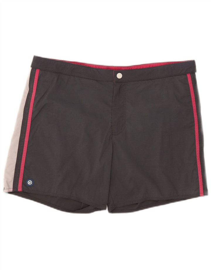 Colmar Short de Bain Homme EU 52 Large Gris Colorblock Polyamide