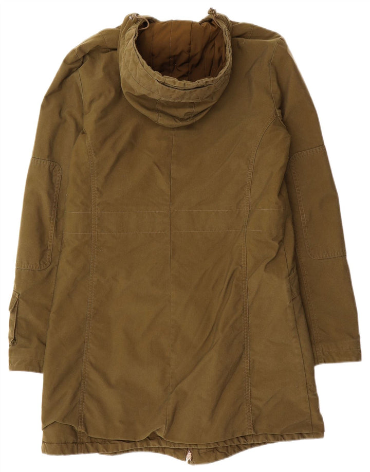 ADIDAS Manteau à capuche pour femme UK 12 Kaki moyen Polyester