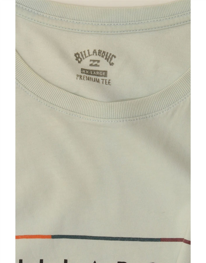 BILLABONG T-Shirt Graphique Homme 2XL Bleu