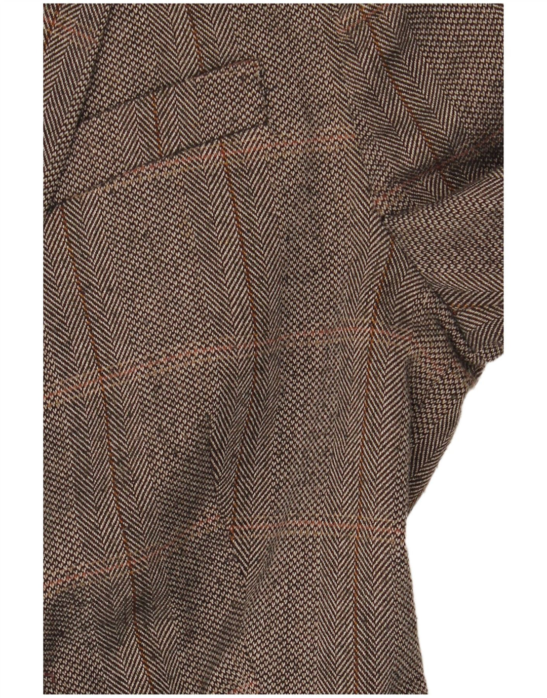 Zara Veste blazer à 1 bouton pour femme UK 10 Petit carreaux gris