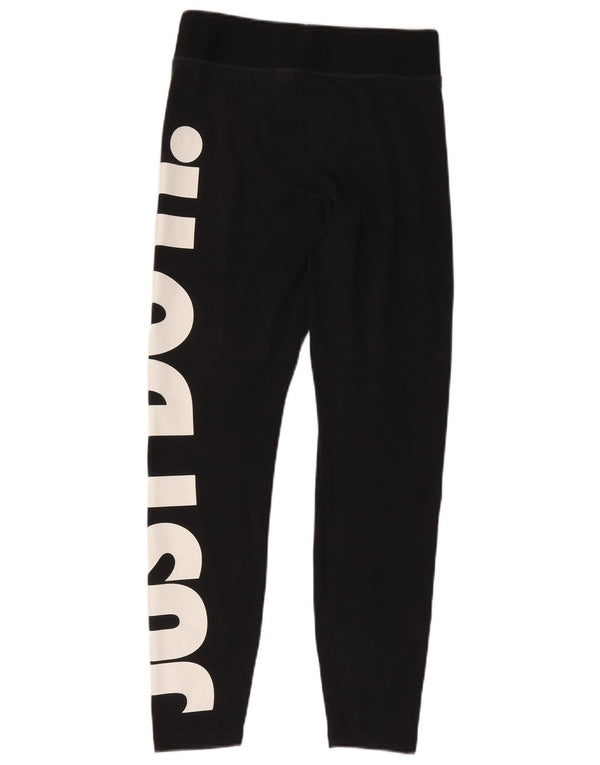 Nike Legging graphique pour femme UK 12 Polyester noir moyen