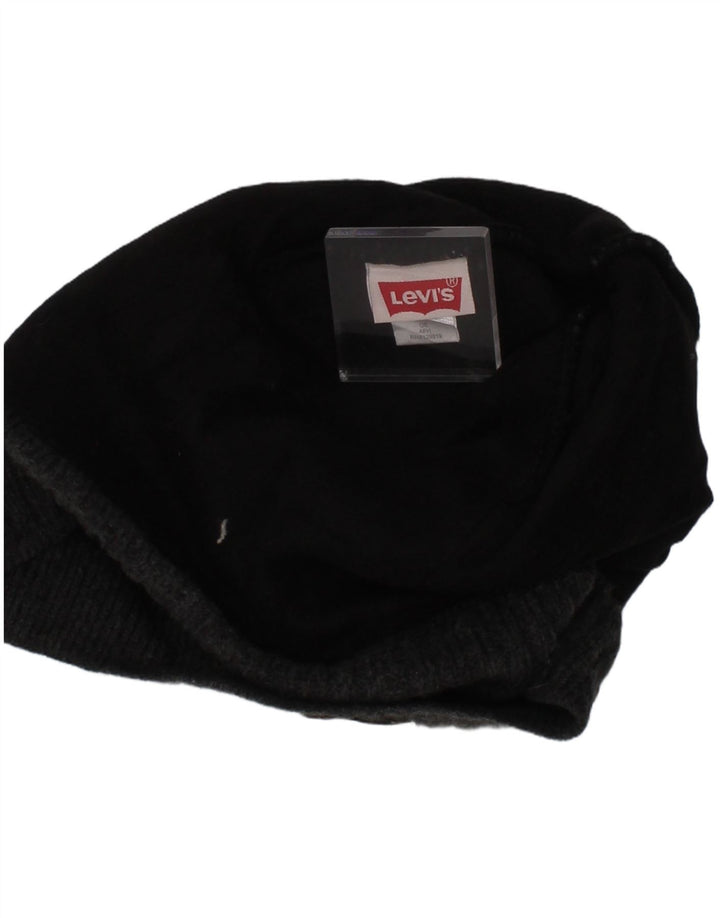 Levi's Bonnet Knit Homme Taille Unique Gris Acrylique