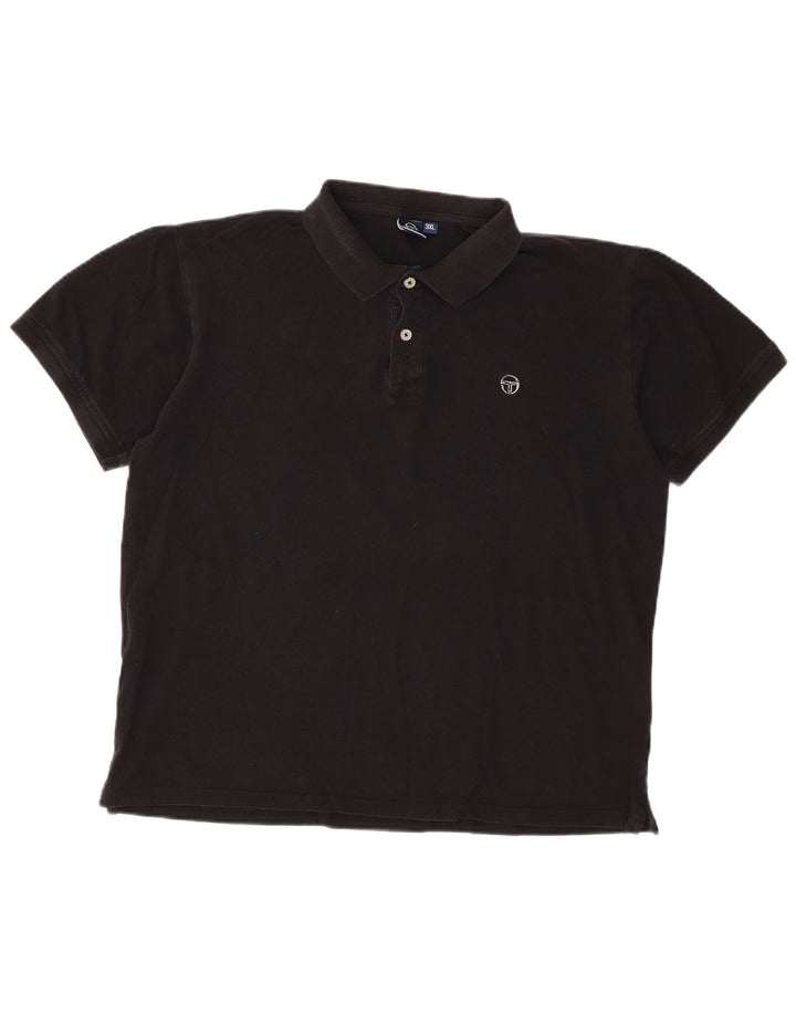 Sergio Tacchini Polo Homme 3XL Noir Coton