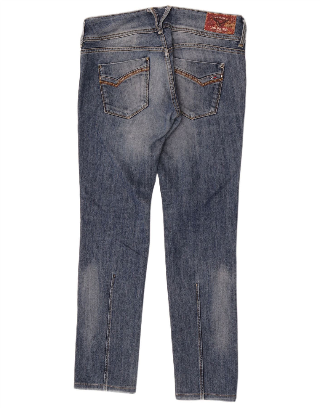 Tommy Hilfiger Jean Slim Femme W30 L29 Bleu Coton