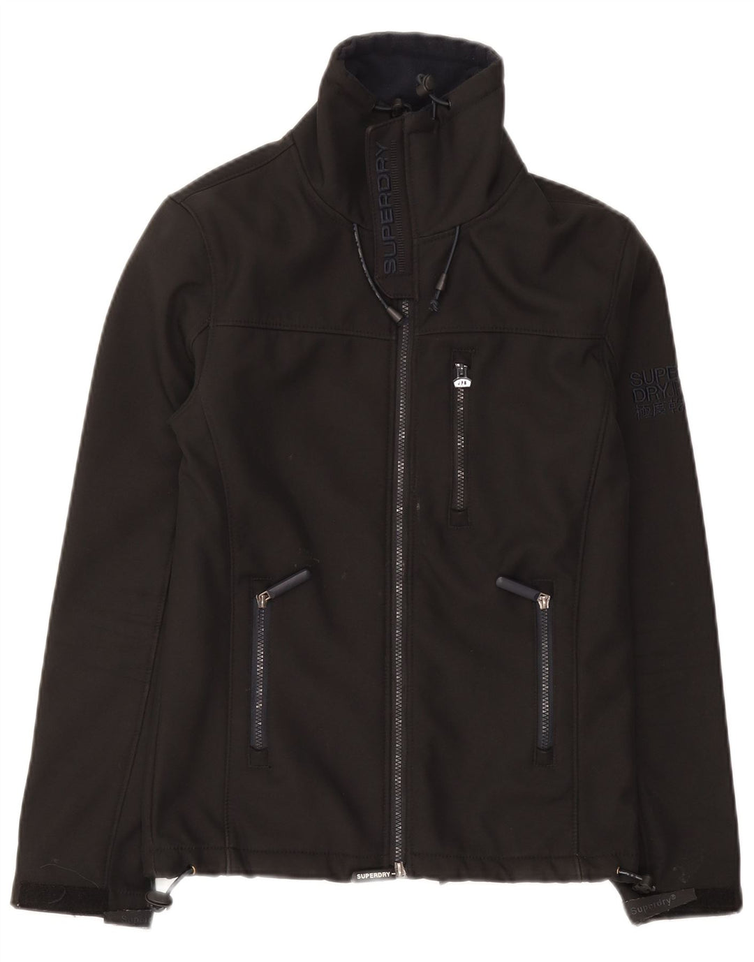 Superdry Veste coupe-vent Windtrekker pour homme UK 34 XS Noir Polyester