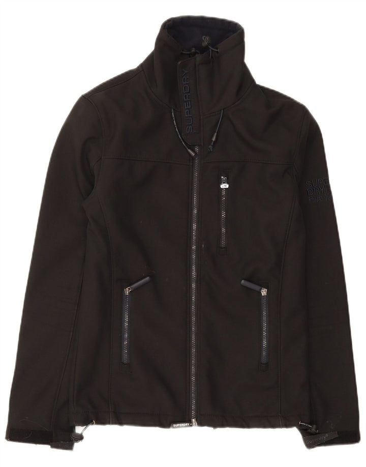 Superdry Veste coupe-vent Windtrekker pour homme UK 34 XS Noir Polyester