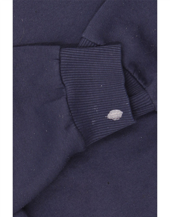 UMBRO Sweat-shirt graphique pour femme UK 14 Bleu marine moyen Polyester