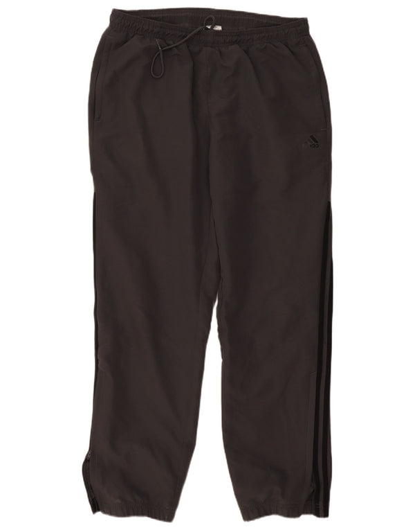 ADIDAS Pantalon de survêtement pour hommes Joggers Large Gris Polyester